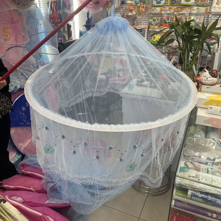 加密钢丝圆顶吊顶蚊帐 公主蚊帐儿童婴儿学生蚊帐