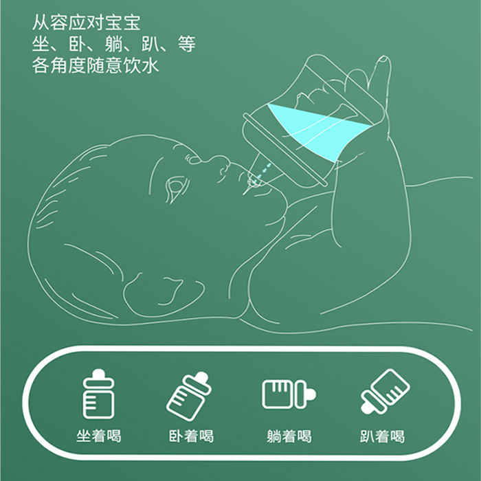 Learning drink cup, baby duckbill anti-drip water cup, children's duckbill cup with handle, baby milk cup, children's water cup details Picture