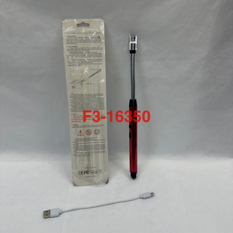Kitchen pulse electronic igniter, charging windproof lighter, outdoor barbecue igniter, aromatherapy light, candle light Item Picture