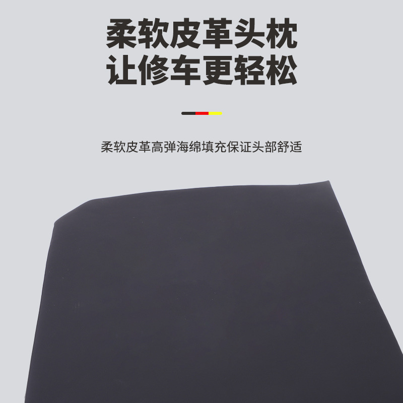 Cross-border thickened multi-functional folding dual-purpose car repair stool, car repair lying board, maintenance work stool, foldable car repair stool Specification image