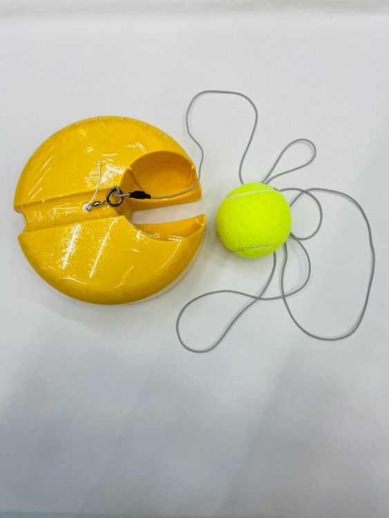 网球训练器盒装 网球底座网球 新款彩色盒包装细节图