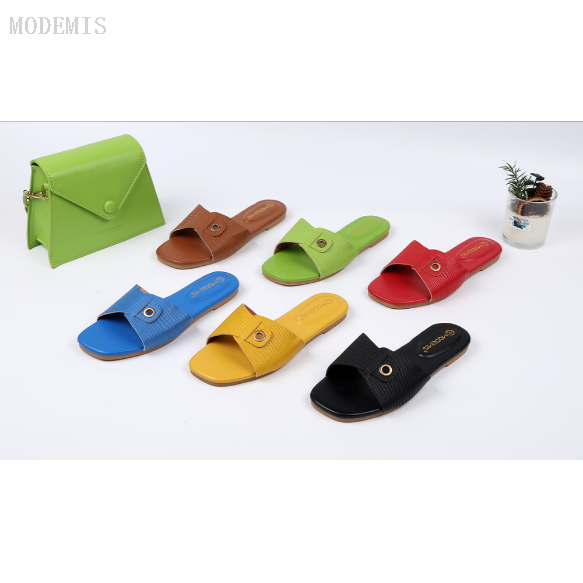 STOCK夏季外贸广州时尚工艺鞋拖鞋 平底女鞋新款批发凉鞋单鞋