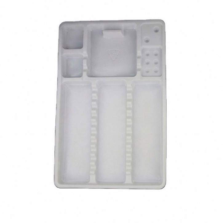 Dental disposable multi-functional separated instrument tray, medical classification storage tray, separated box Specification drawing