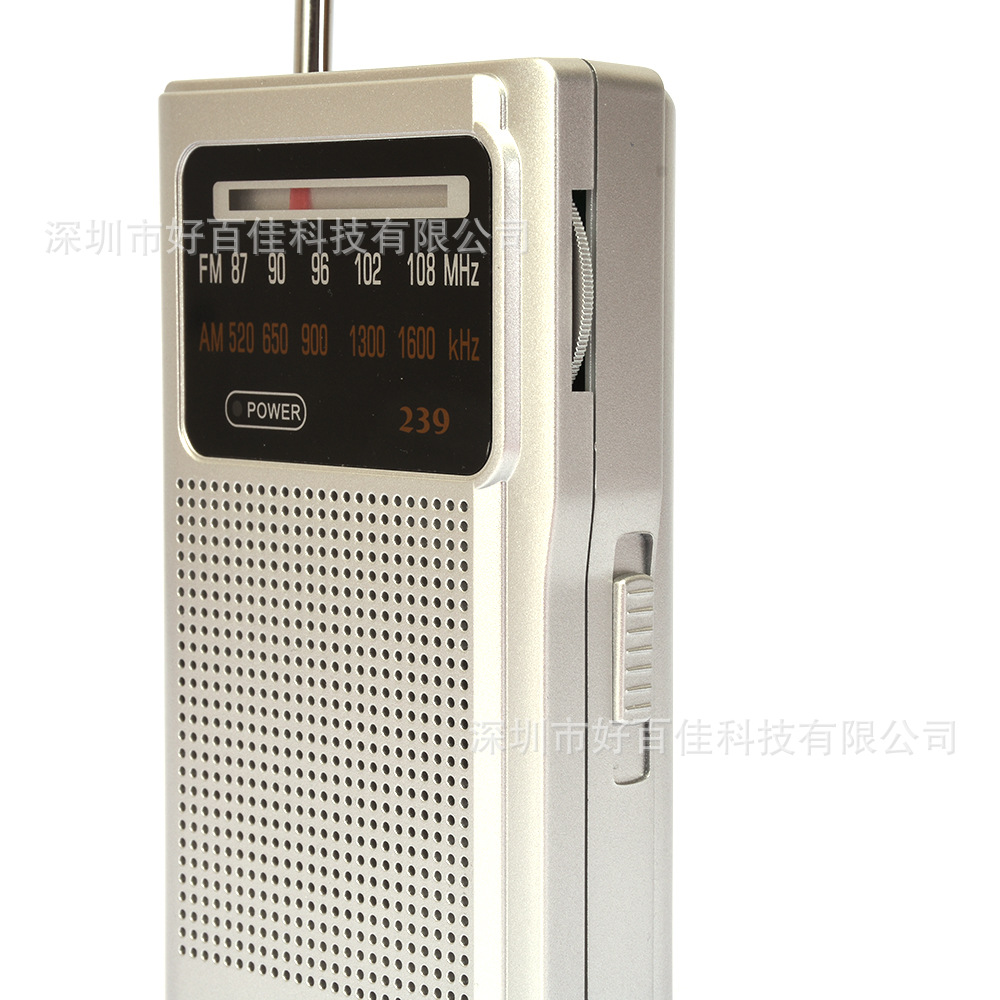 Portable radio for foreign trade FM/AM pointer frequency modulation two-band dry battery radio DSP chip details Picture