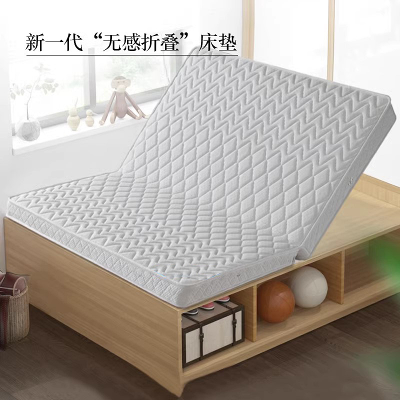 Simmons foldable mattress soft cushion 1.8m, brown latex spring mattress 20cm thick, special for rental 1.5m details Picture