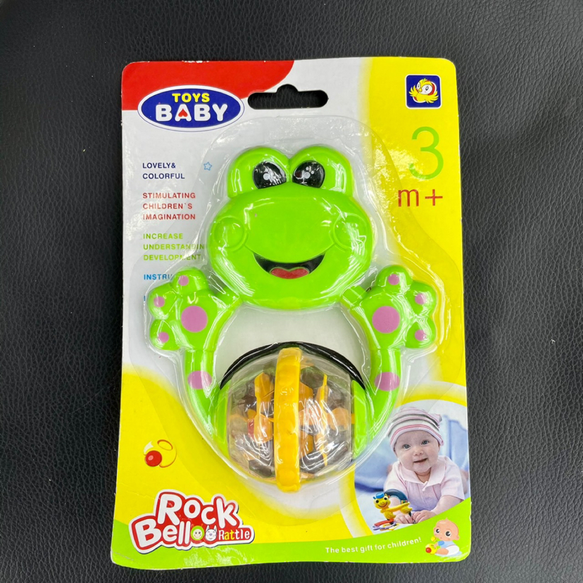 食品及动物摇铃青蛙玩具摇铃玩具婴幼儿早教６月以上幼儿早教
