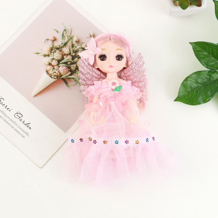 17 cm original cartoon cute dress, girl doll, keychain, doll, bag and pendant manufacturer wholesale Application Scenario