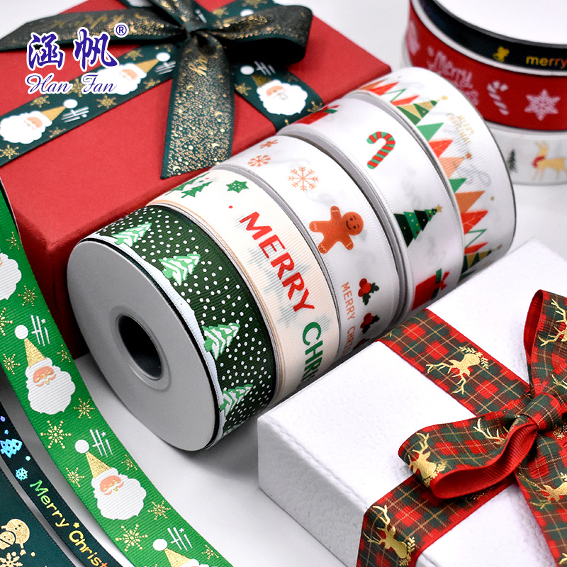 DIY ribbon polyester webbing printing and lettering, ribbon printed rope and tape for gold-embossed English ribbed tape clothing