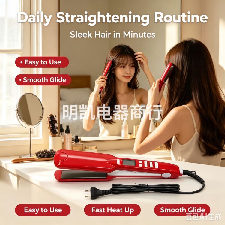 supreV&G brand professional hair straightening splints/electric splints salon home use