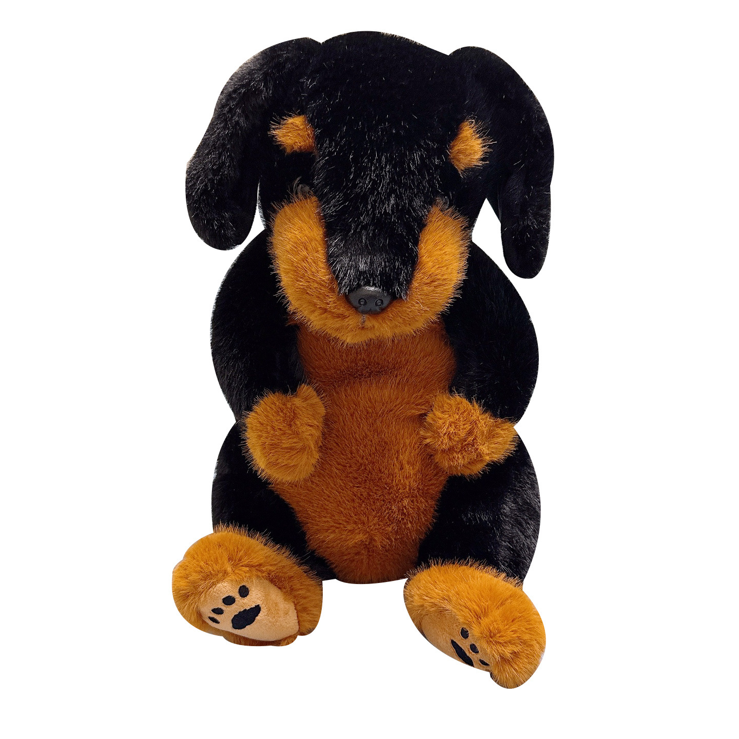 Lazy spotted dog plush pillow, Bashido doll, Rottweiler doll birthday present Application Scenario