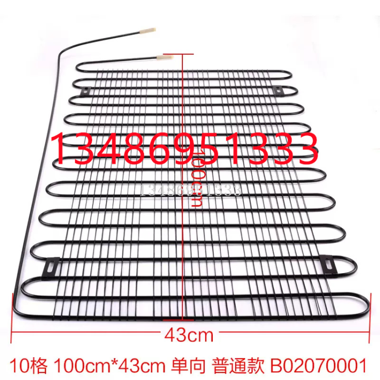 Mechanical steam radiator, electrical cabinet, oven, air heat exchanger, tubular air condenser Specification image