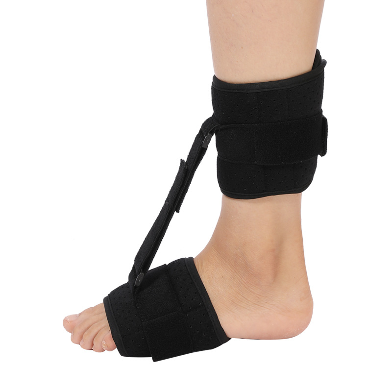 Foot drop fixation strap, adult night use daily foot inversion and foot drop fixation device and protective gear Specification drawing