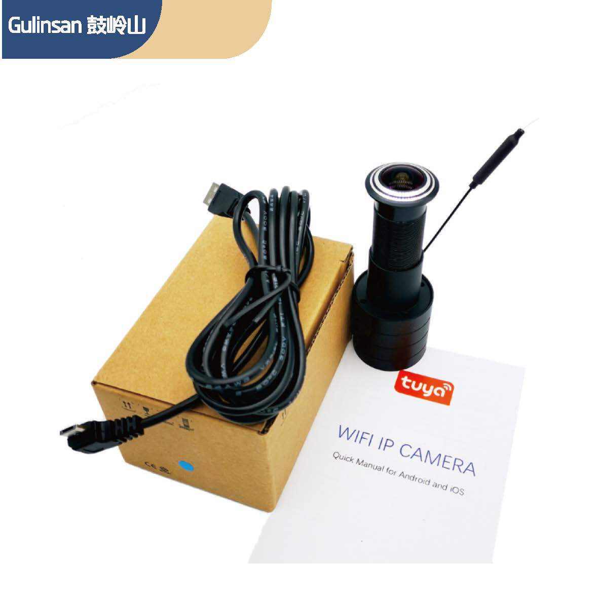 猫眼摄像头涂鸦200万Tuya插卡无线wifi对讲网络高清手机远程监控