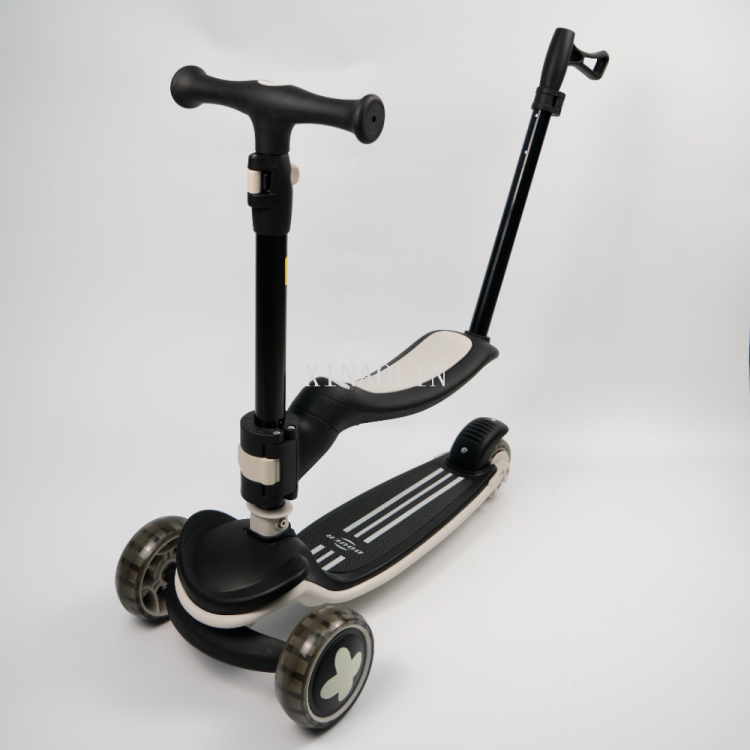 儿童滑板车1一12岁三轮三合一可折叠平衡车周岁礼物宝宝滑行车