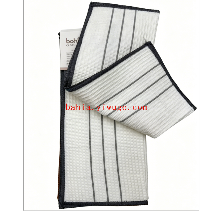 Loofah microfiber disposable cleaning cloth for the kitchen, lazy person's cloth Specification image