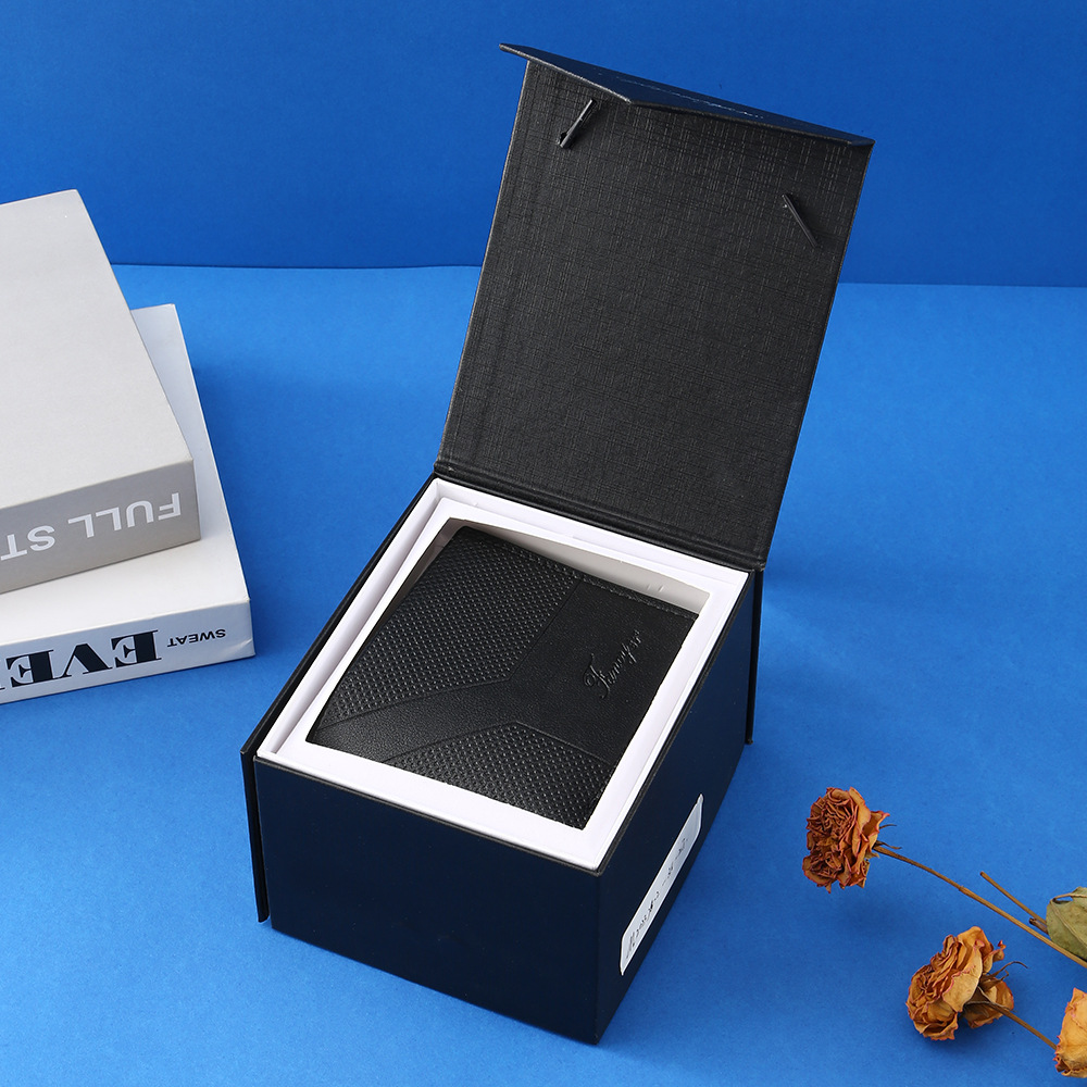 High-end watch gift box set, corporate event customer, men's quartz watch pen, wallet, business gift set details Picture