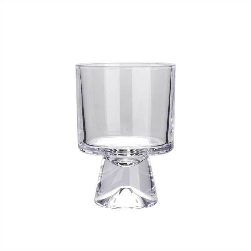 玻璃杯/玻璃杯杯子/双层玻璃保温杯/茶具杯子/玻璃商务杯白底实物图