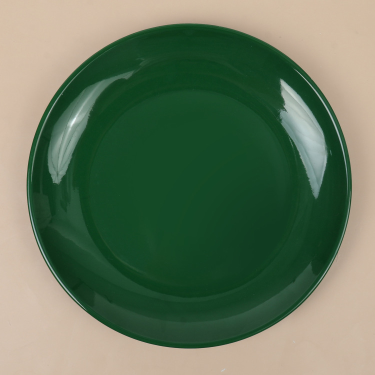 In stock: charger plates, retro melamine plates, Middle Eastern dinner plates, hotel banquet pads. Wholesale available for export Item Picture