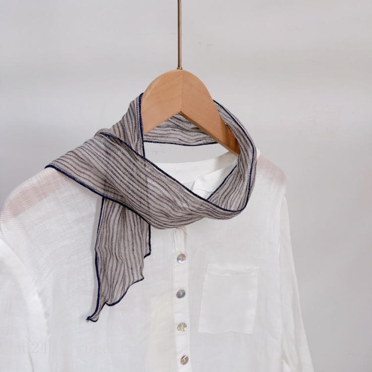 Cross-border scarf wholesale, e-commerce live streaming, supply chain, linen small scarves, thin scarves