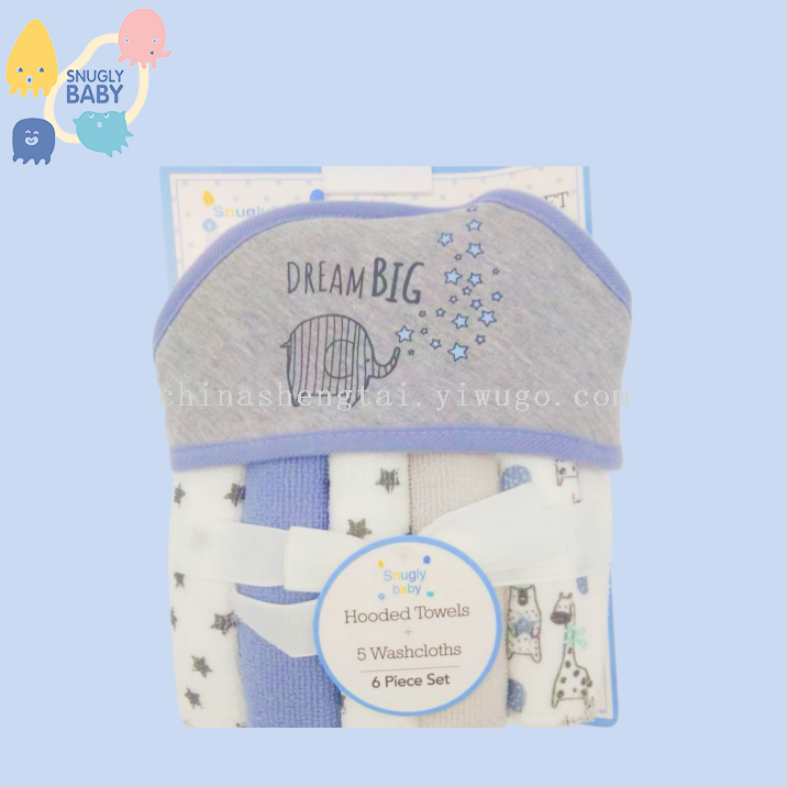 棉麻浴巾/新生儿婴儿浴巾/浴巾宝宝连帽沙滩/棉麻纱布浴巾/桌布产品图