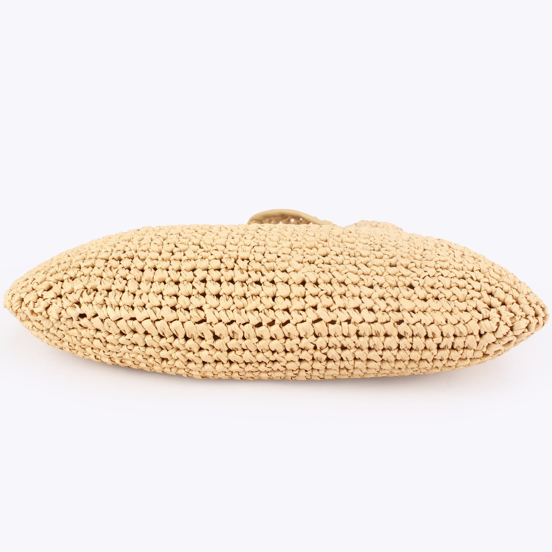 This new woven bag is a versatile, niche, high-end and personalized lady's bag for beach vacations, beach photography, and daily leisure Specification image