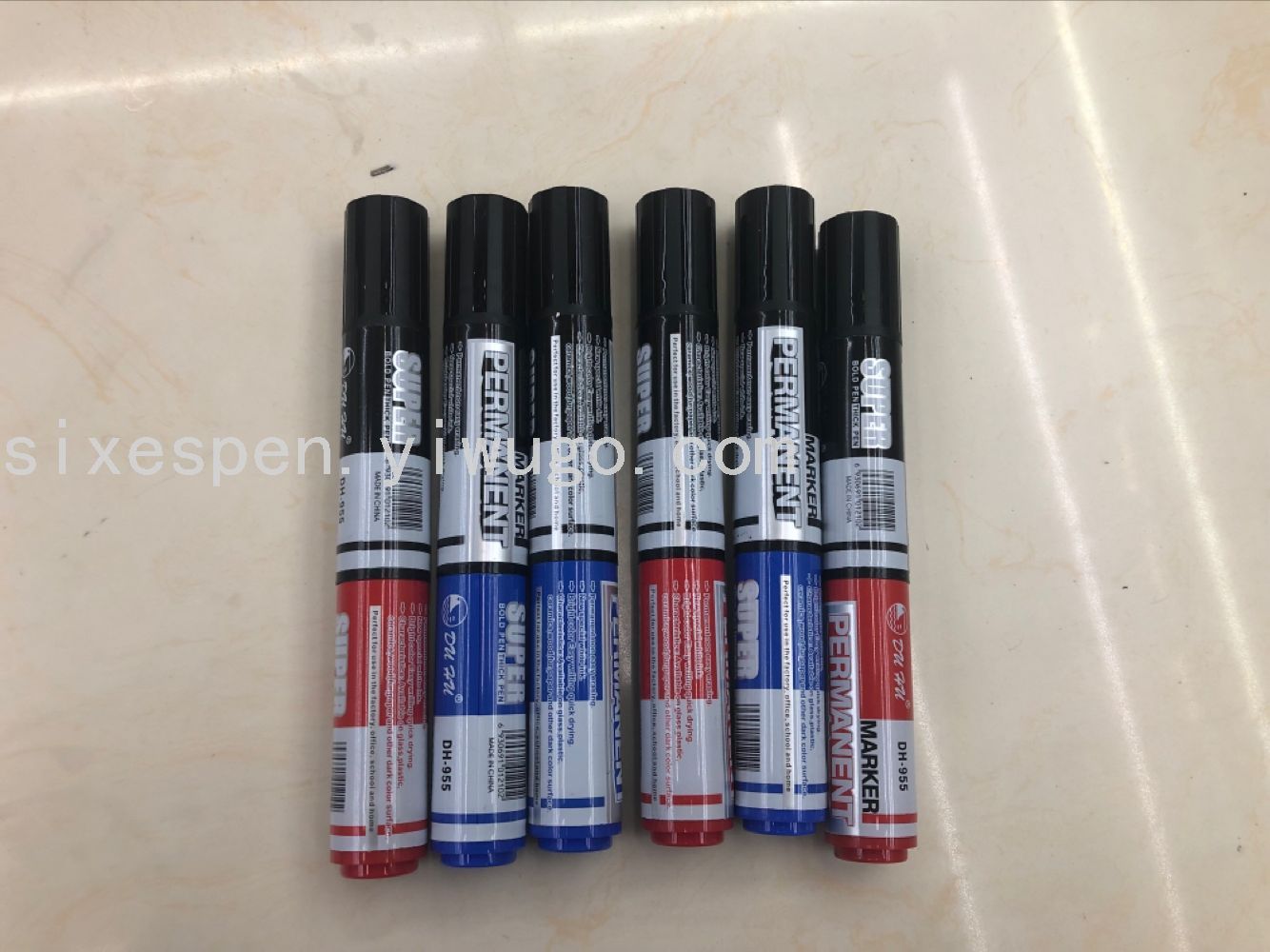DH Extra-large marker pen, double-headed dual-purpose marker pen