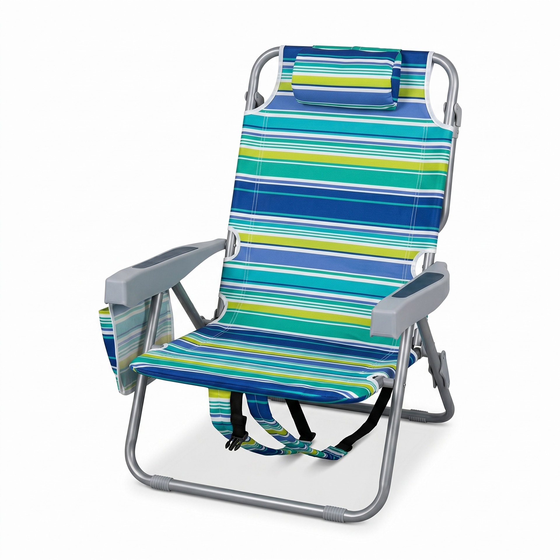 Folding chairs, outdoor portable backpack chairs, beach chairs, reclining and sleeping chairs, office lunch break, camping and fishing chairs Item Picture