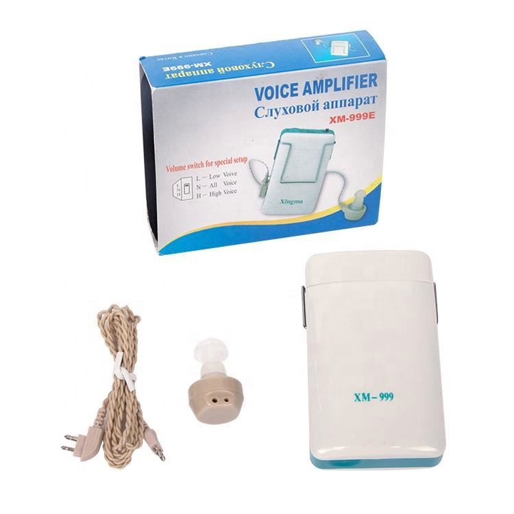 Foreign trade hearing aid box type sound amplifier rechargeable portable small hearing aid Item Picture