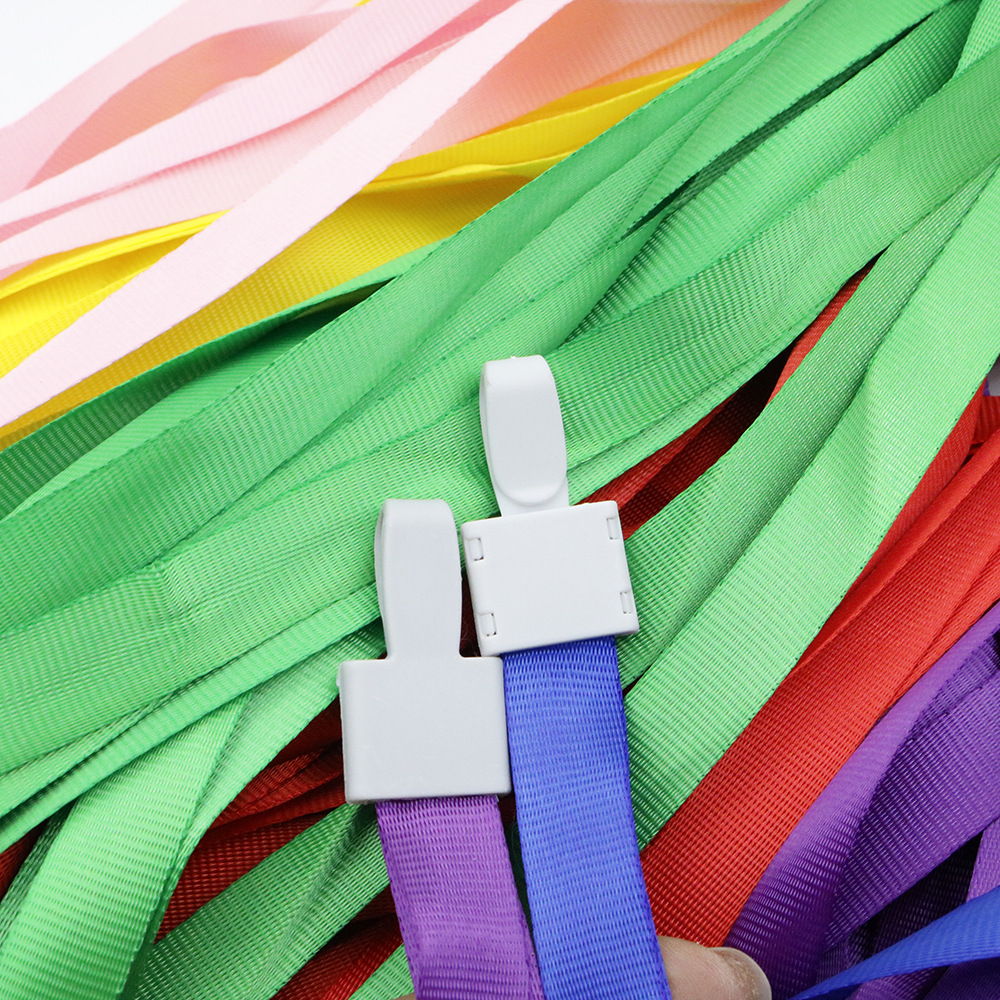 Color del arco iris crest poliéster cinta de color con hebilla de cinta Specification image