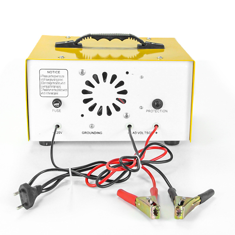 Factory direct sales 12V and 24V car and motorcycle battery chargers with intelligent pulse repair and automatic stop when fully charged Specification image