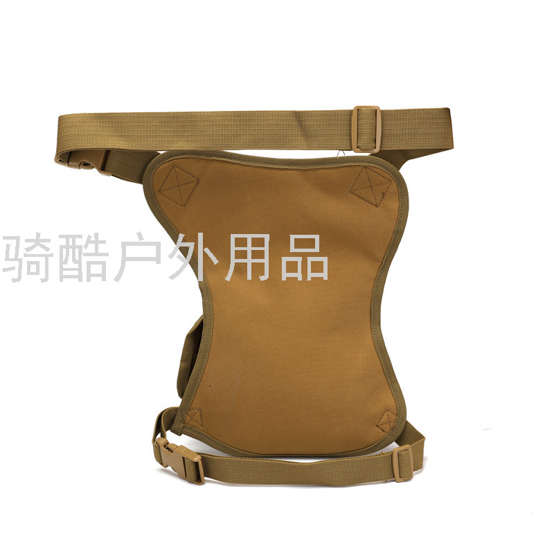 新品户外迷彩战术腿包户外训练野营小腰包登山骑行多功能防水腰包细节图