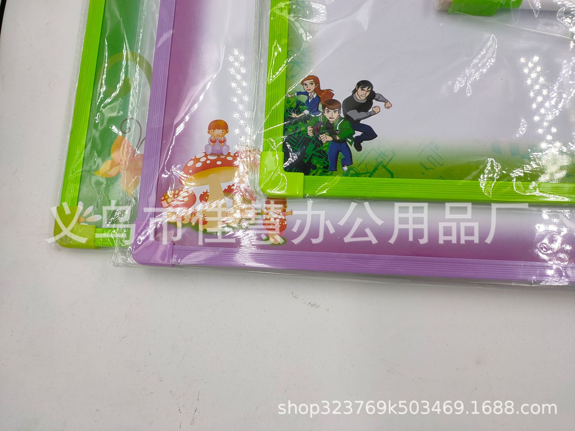 厂家直销卡通版白板多尺寸适用于办公室教学家庭仓库专用优质白板