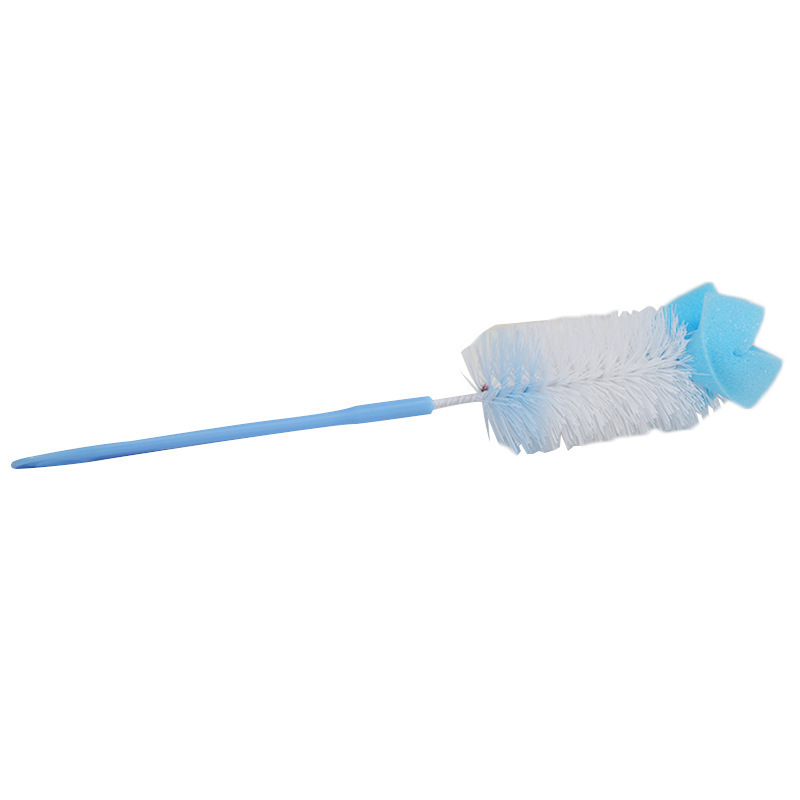 Long-handled cup brush, thermos cup, sponge cleaning cup brush, baby bottle brush, cup cleaning brush Specification image