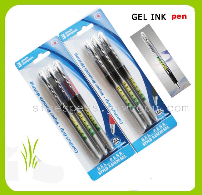  按动圆珠笔 塑料圆珠笔 圆珠笔 中性笔产品图