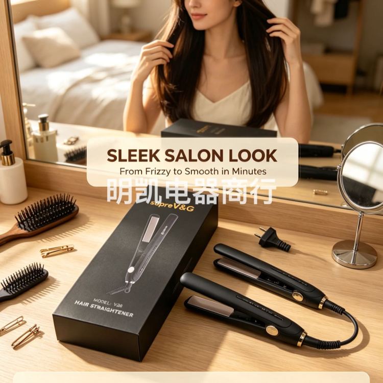 supreV&GV26 Foreign Trade Straight Hair splint (Straight and Coiled Two-in-one) Specification image