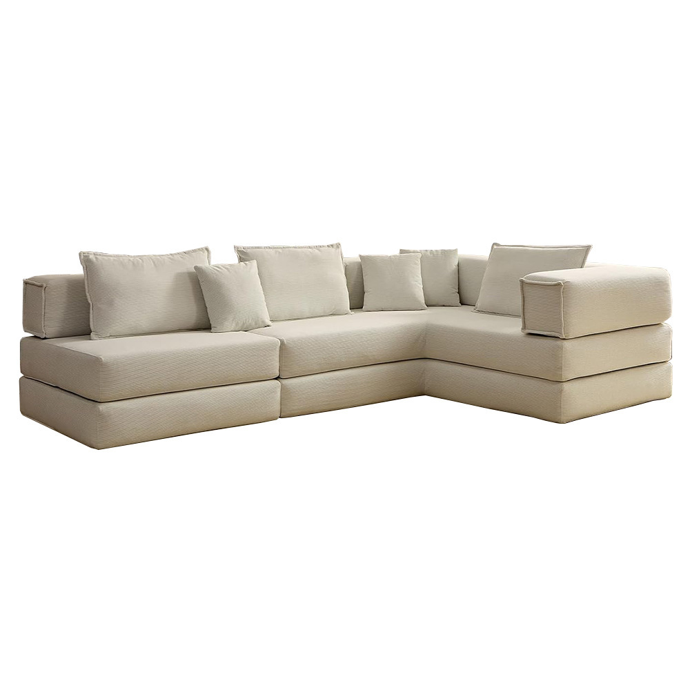 Customized wholesale living room light luxury high-density sponge compression sofa, Empress combination sofa with headrest, skin-friendly sofa Application Scenario