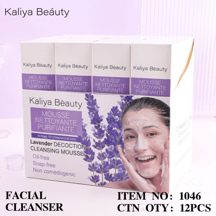 kaliya beauty Cross-border Cosmetics Facial Cleansing Mousse Skin Care Moisturizing Facial Cleanser Cosmetics in stock Specification image