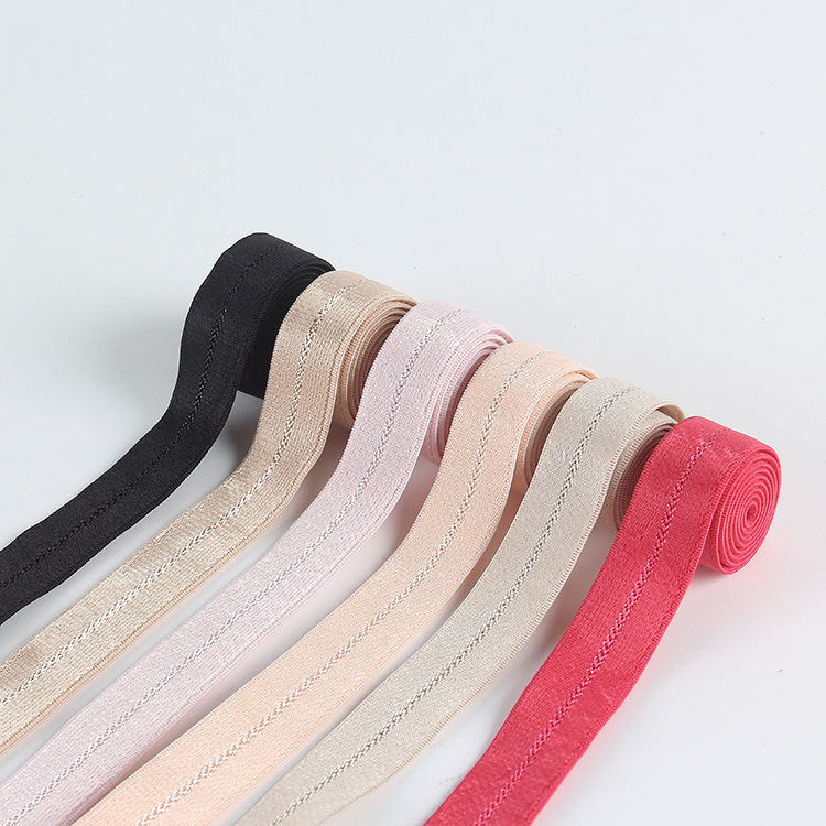 Jacquard shoulder straps, computer jacquard elastic bands, double-toothed elastic shoulder straps, elastic elastic bands, customizable woven straps Specification image