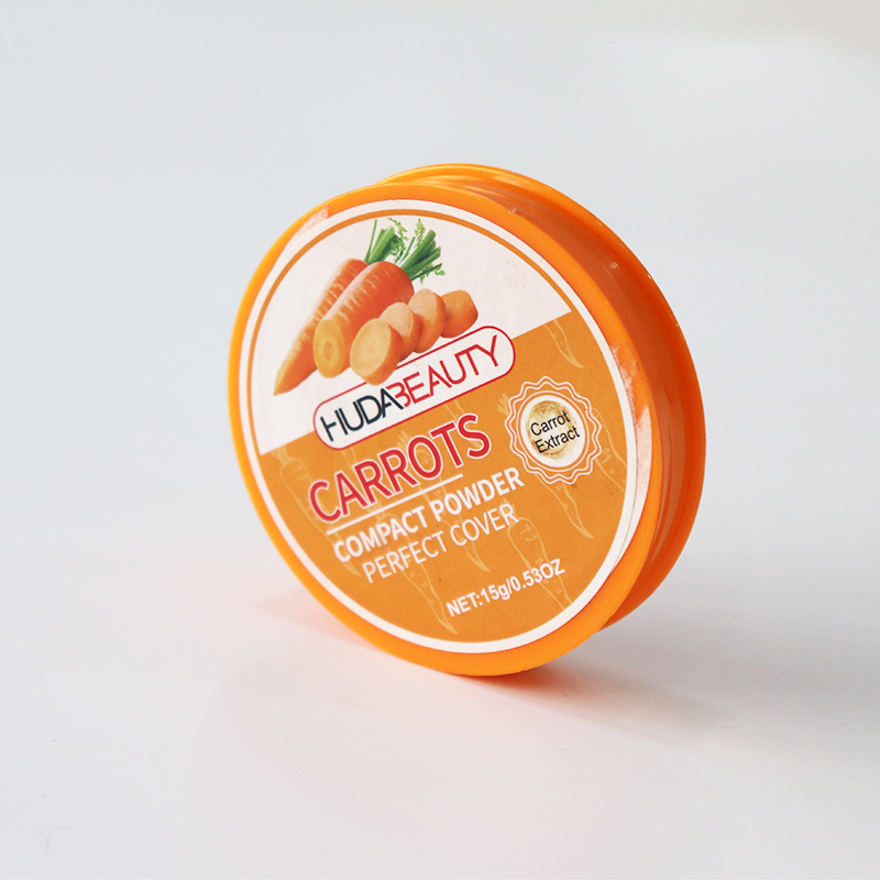 Natural oil-control long-lasting mineral setting powder compact, matte effect, gentle and skin-friendly, moisturizing