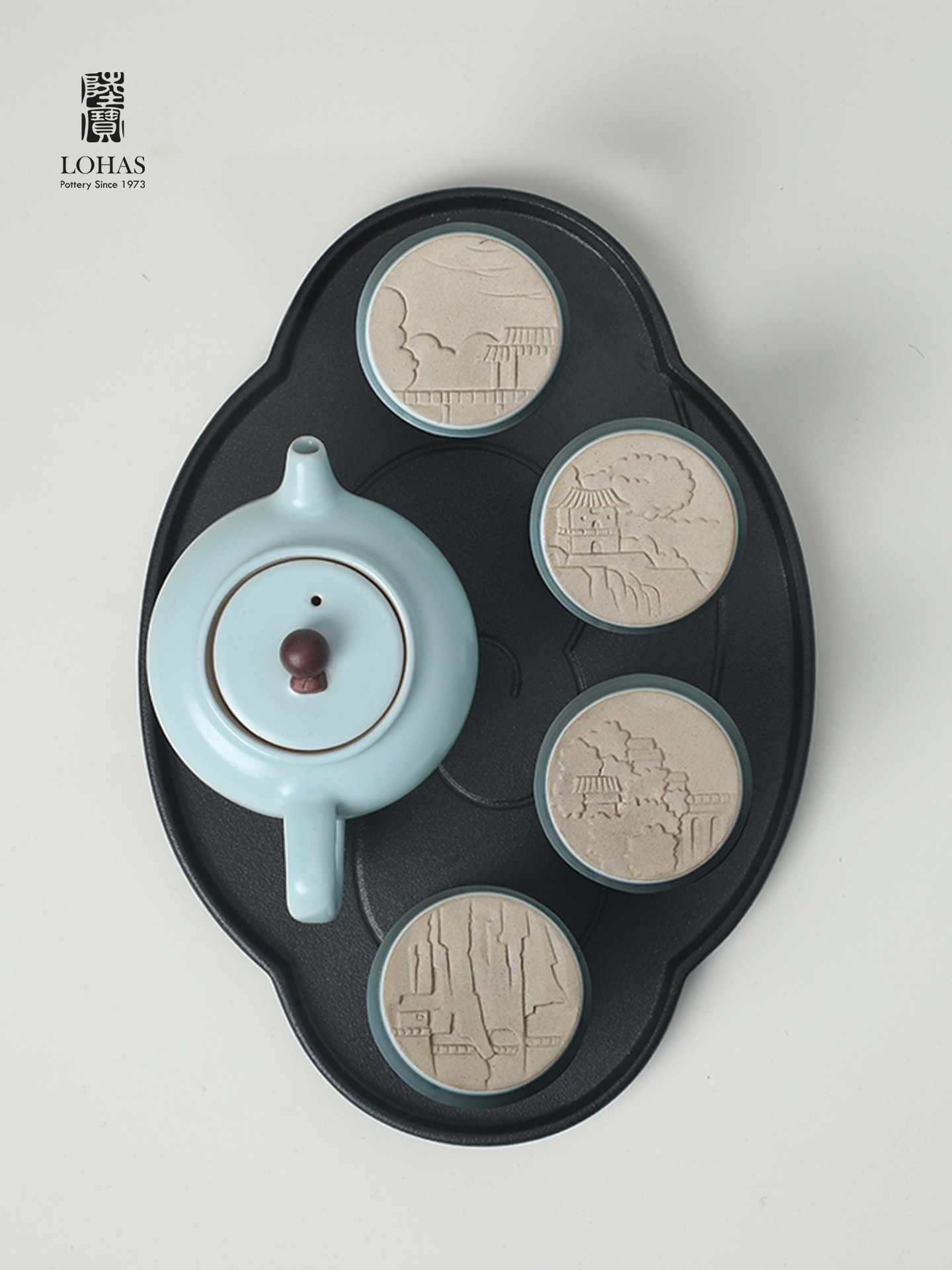 The Lu Bao History Museum in Taiwan has collaborated with Taroko's Beauty Tianqing tea set gift box to present high-end gifts to leaders and clients Item Picture