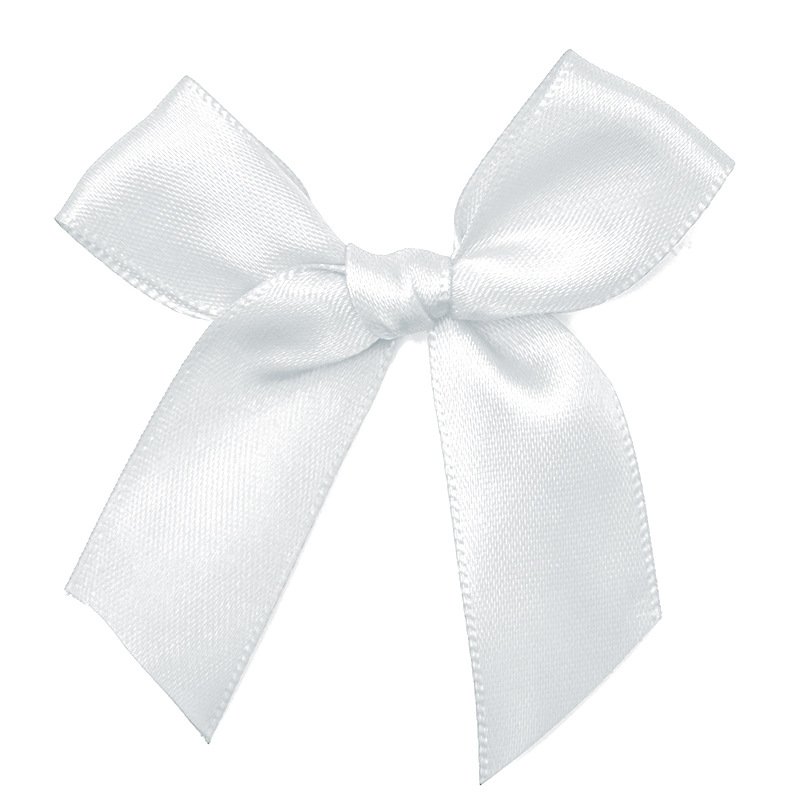 Hanfan polyester ribbon bow tie in stock, hand-tied knot gift box, decorative bow tie, waist wrap, four-ear handcrafted flower knot Item Picture
