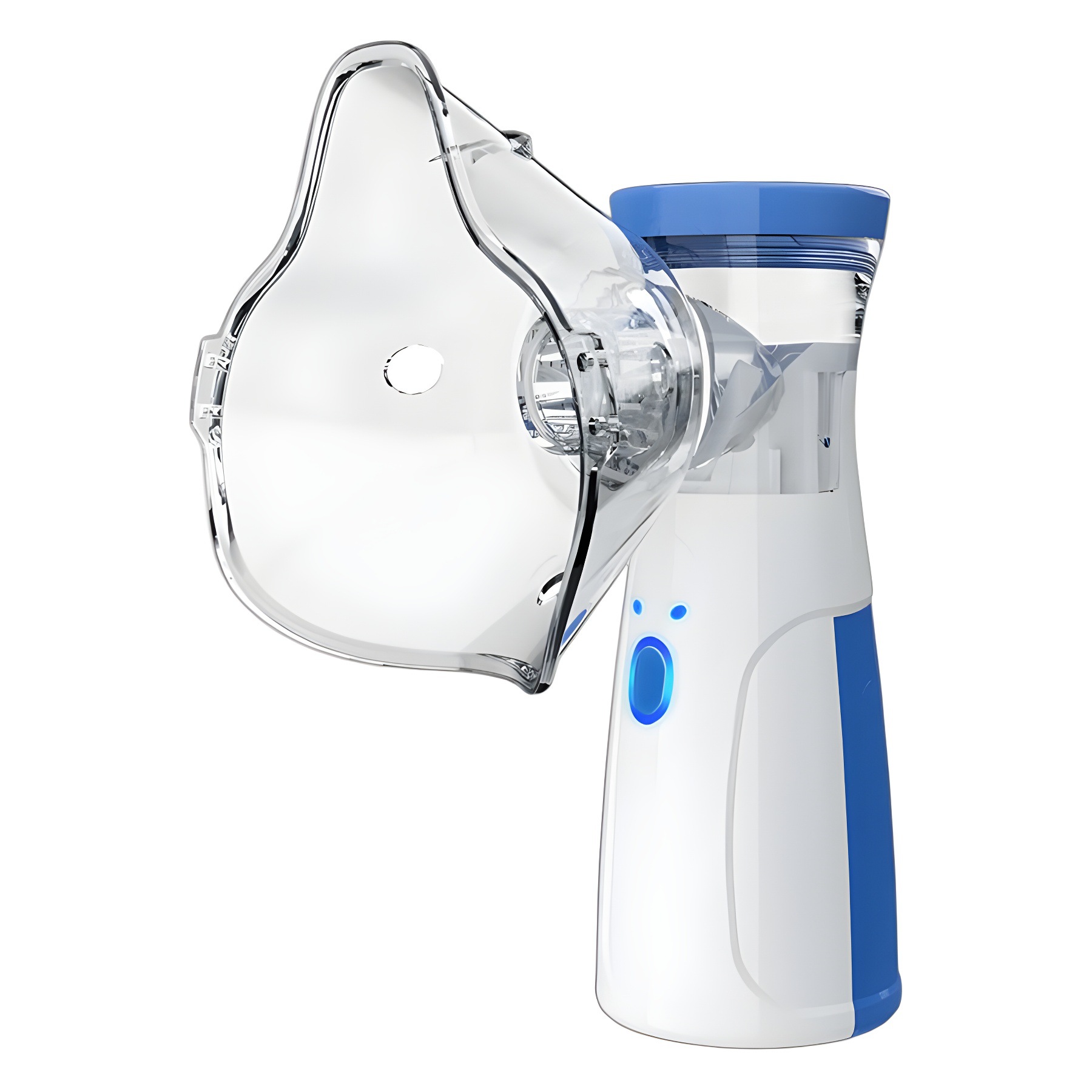 Portable small micro-mesh ultrasonic handheld nebulizer for adults and children, medical supplies Specification drawing