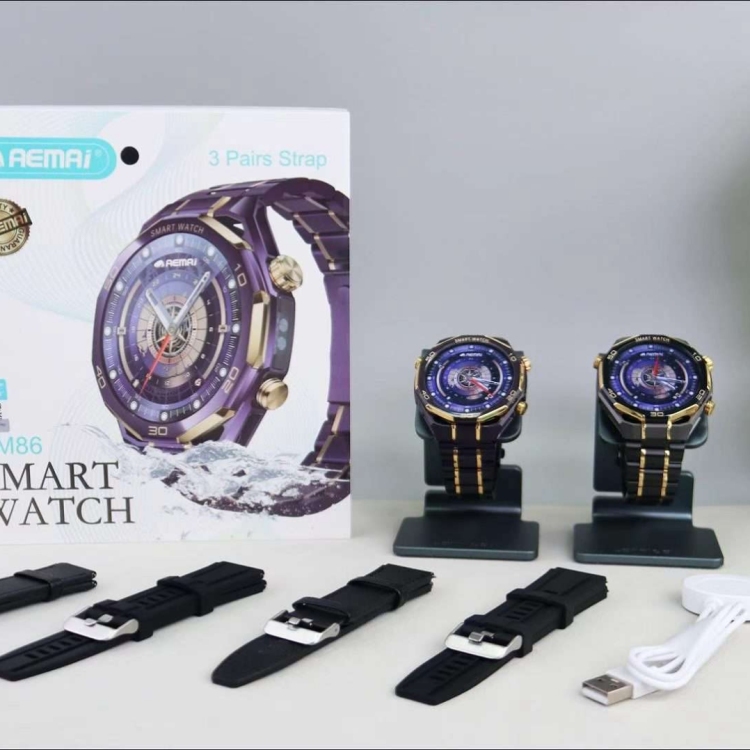 The new high-definition smartwatch from AEMAI features a smooth and fluid screen, solid workmanship and outstanding quality