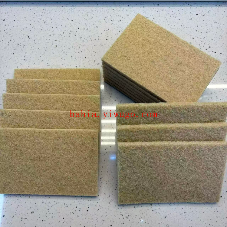 Sisal scouring pad, kitchen cleaning towel, dish towel, pot towel, stain and oil removal cloth, multi-functional wipe Specification image
