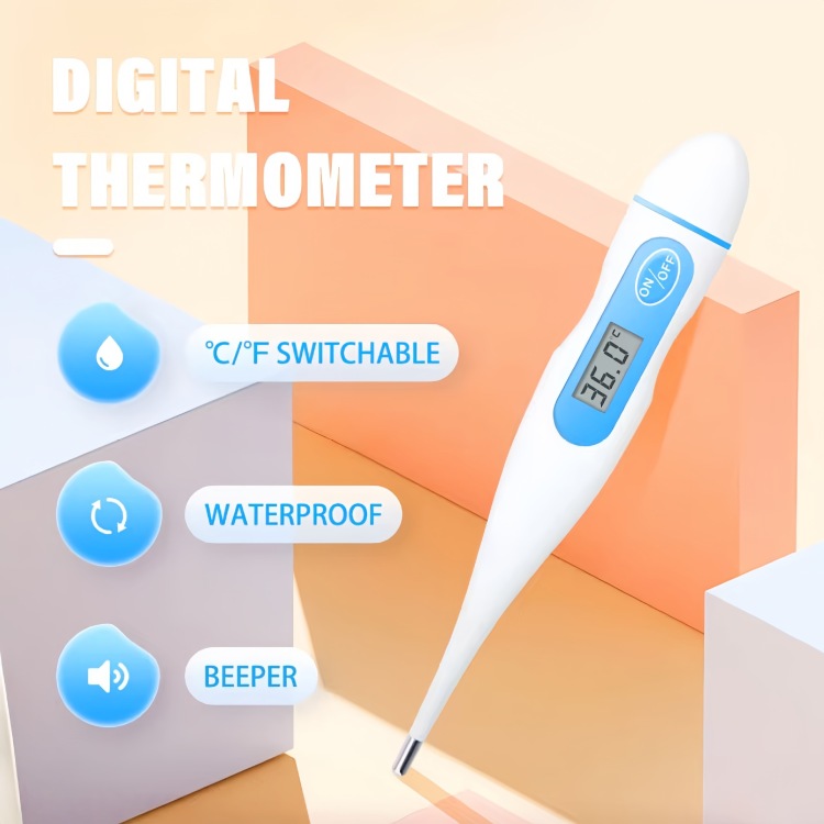 English packaging electronic thermometers, household hard-head thermometers for export