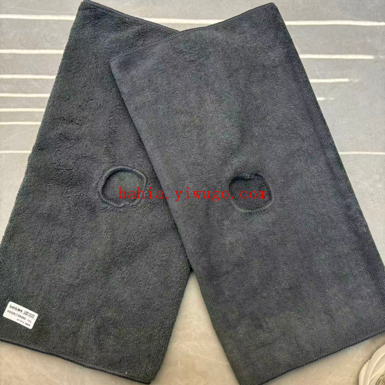 The long-haired thickened absorbent mop cloth can be used for mopping the floor to remove dirt and dust. It can be replaceable with holes details Picture