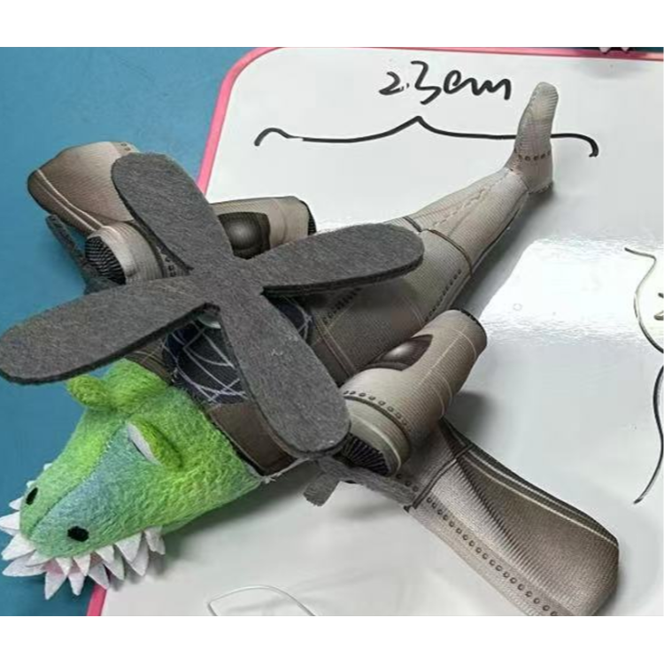 Cross-border best-selling items: Shan Hai Jing tungtungsahur plush toys, all plush toys, Papa rings Specification image