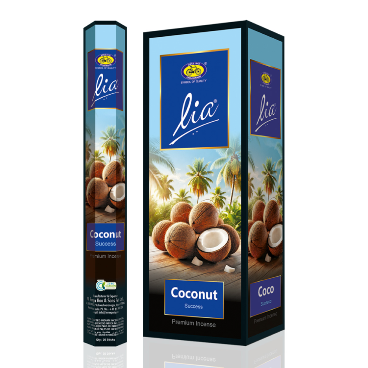 Imported Indian tower incense yoga incense, made from natural herbal plant ingredients such as Coconut Hexa. full figure