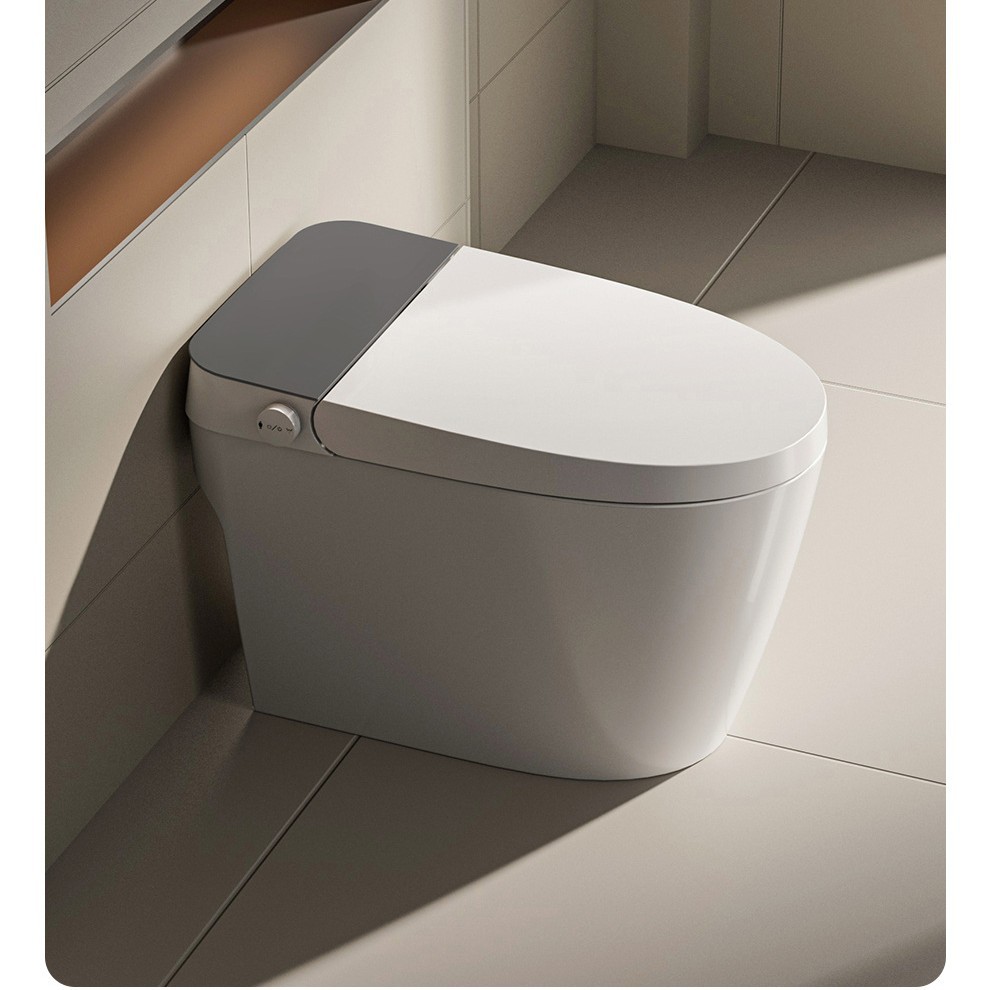 家用智能马桶坐便器全自动座圈即热马桶无水压自动翻盖坐便器