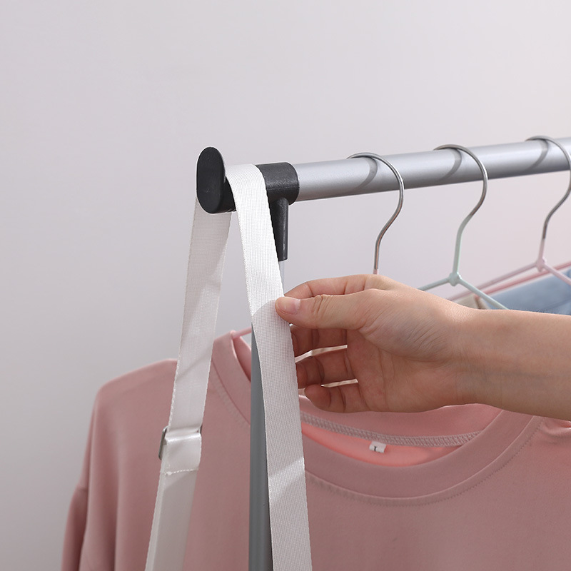 Single-pole clothes drying rack, floor-standing simple clothes drying pole, indoor clothes drying rack, bedroom clothes drying rack, clothes rack, hanging clothes rack Specification image